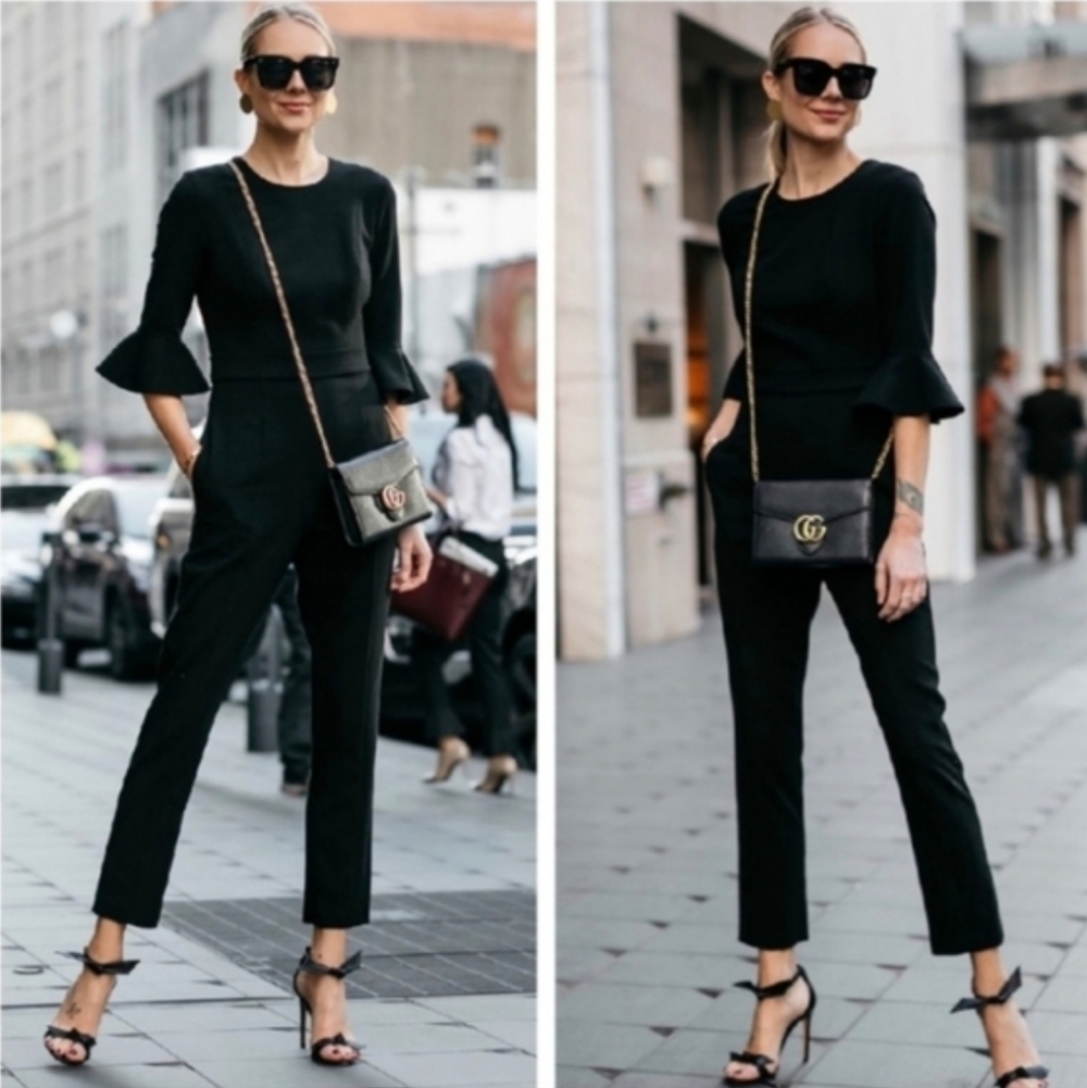 Like New Black Halo Brooklyn Jumpsuit - Size 4